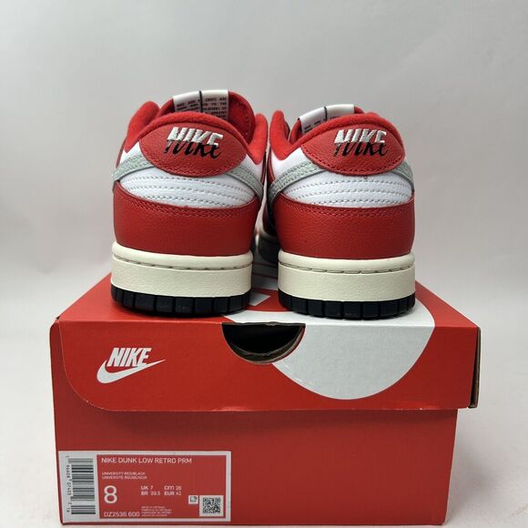 Nike Shoes Dunk Low Retro PRM Split “Chicago/University Red” 2023 - Picture 4 of 5